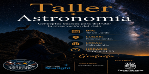 Taller de Astronomía (19 junio)