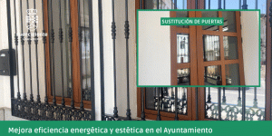 Sustitución de ventanas y puertas del edificio del Ayuntamiento