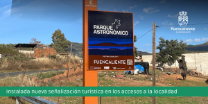 Nueva señalización turística en los accesos