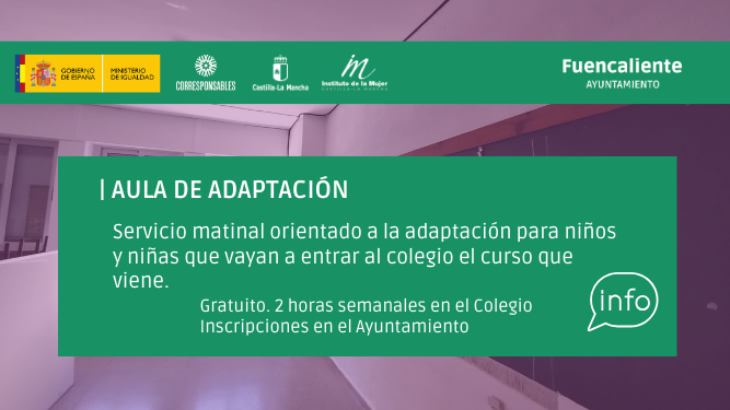 anuncio aula adaptacion