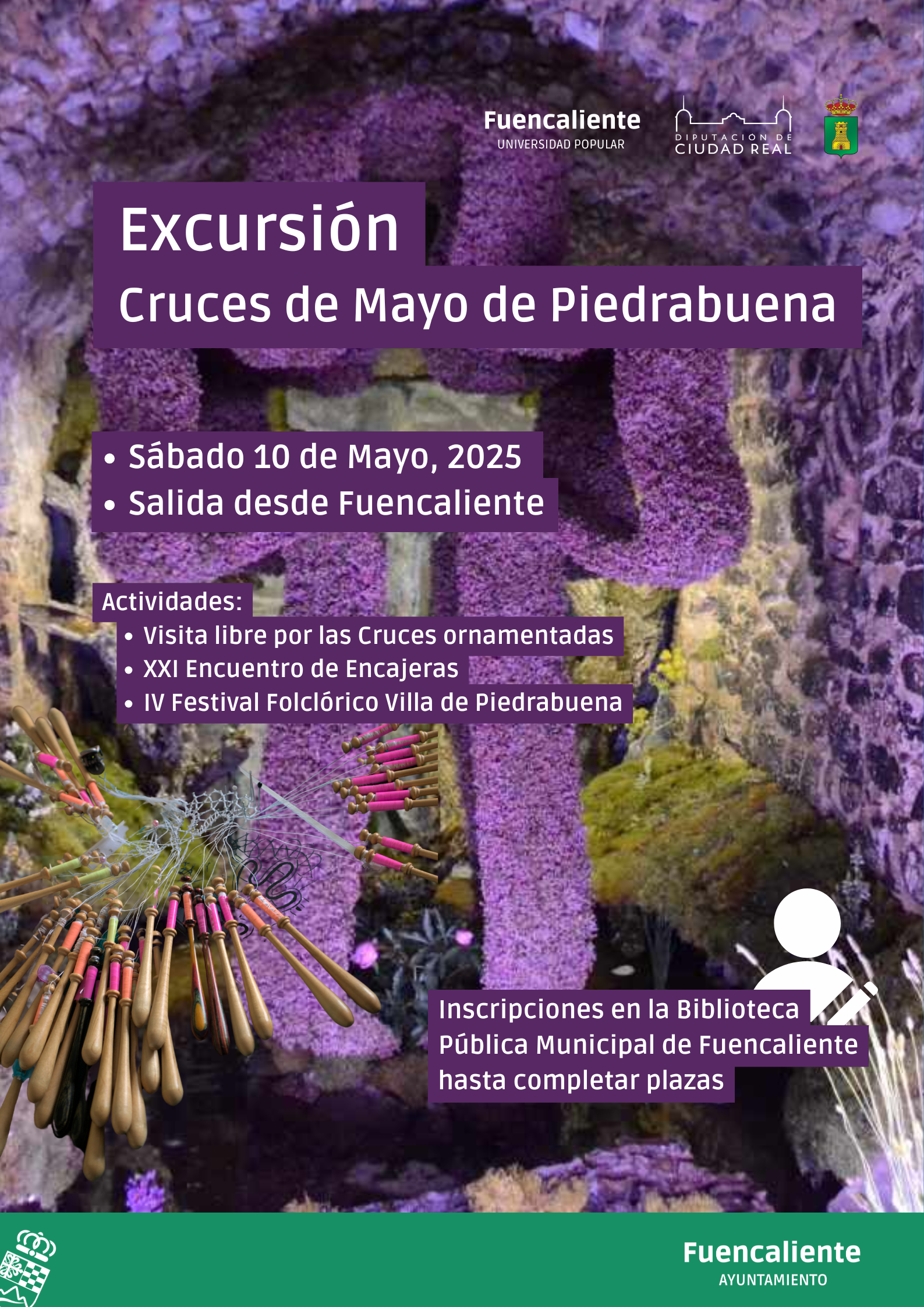 cartel cruces up piedrabuena