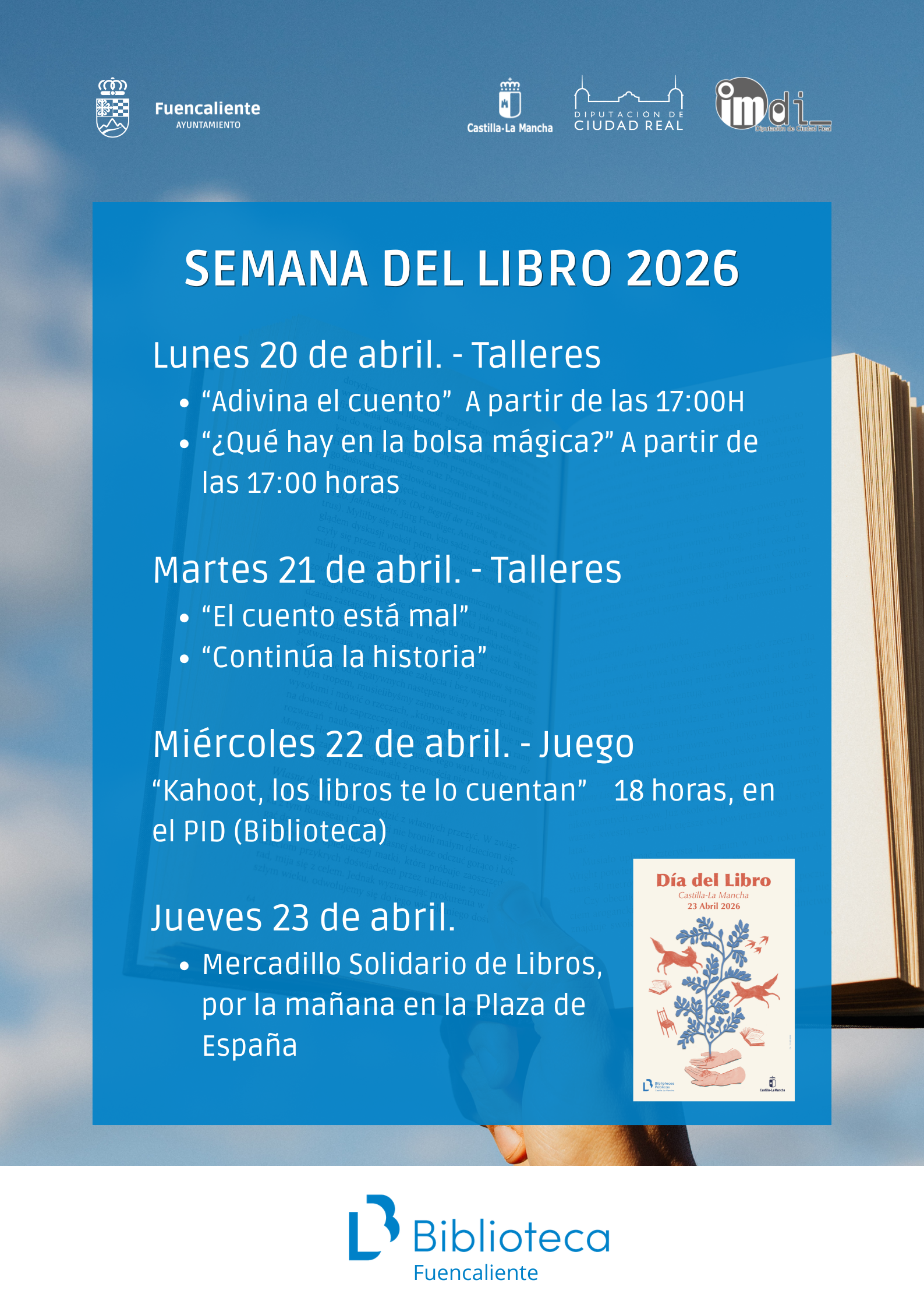 CARTEL semana del libro