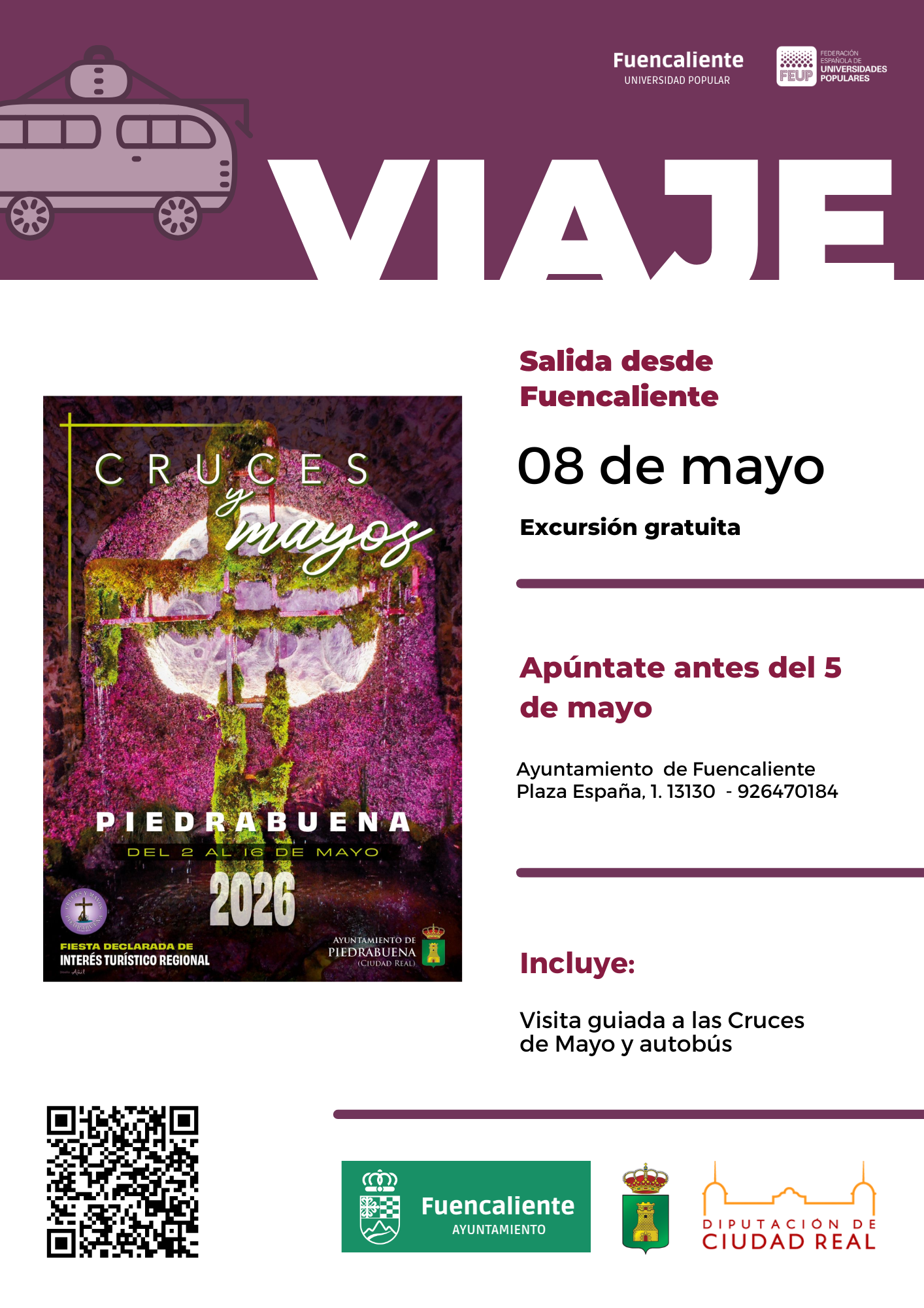 cartel excursion uo cruces